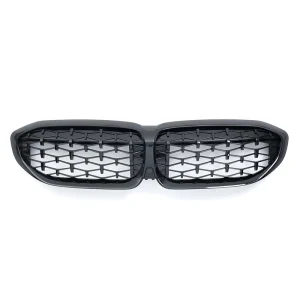 กระจังหน้า BMW G20 3 Series ทรง Diamond สีดำ