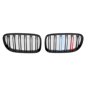 กระจังหน้า BMW E90 3 Series สีดำ ปี 2008-2012