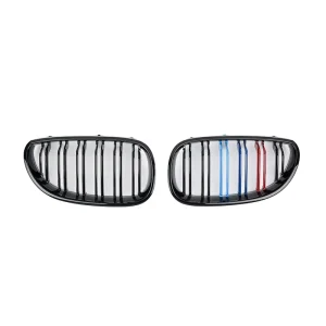 กระจังหน้า BMW E60 E61 5 Series ทรง แถบ 3 สี