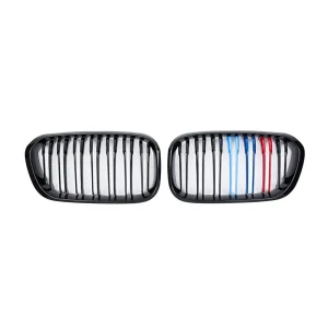 กระจังหน้า BMW F20 1 Series สีดำด้าน