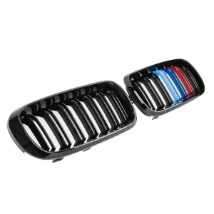 กระจังหน้า BMW F15 X5 ทรง ก้านคู่ สีคาร์บอน