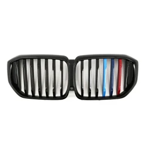 กระจังหน้า BMW G05 X5 ทรง ก้านเดี่ยว สีดำด้าน