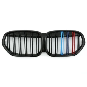 กระจังหน้า BMW F48 X1 ทรง ก้านคู่ สีดำเงา