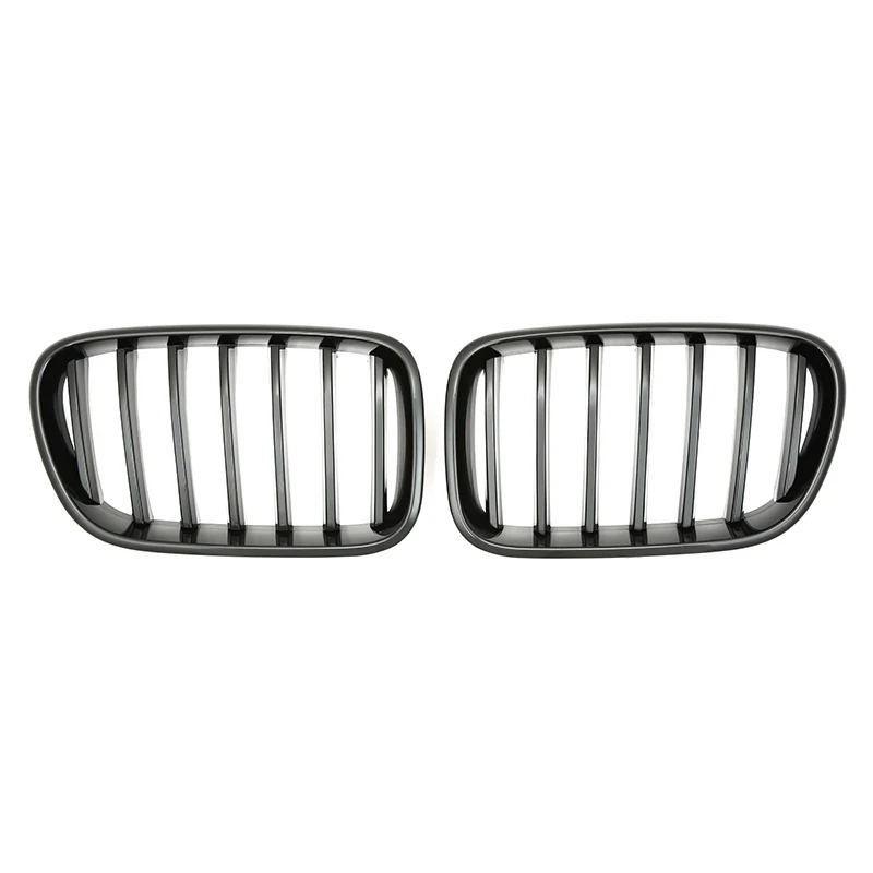 กระจังหน้า BMW F25 F26 X3 ทรง ก้านเดี่ยว สีดำเงา
