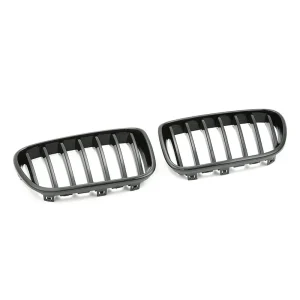 กระจังหน้า BMW F25 F26 X3 ทรง ก้านเดี่ยว สีดำเงา