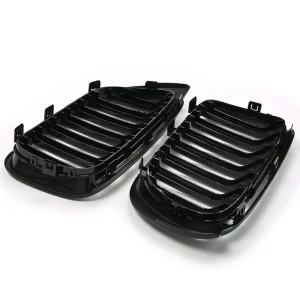 กระจังหน้า BMW F25 X3 ทรง ก้านคู่ สีดำเงา