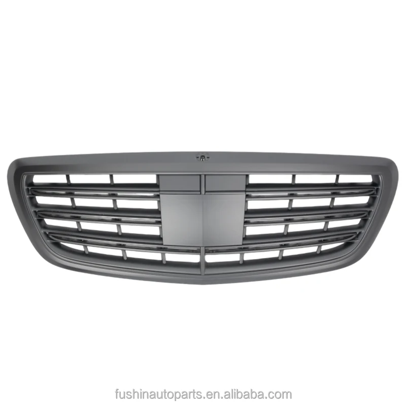 กระจังหน้า Benz W222 S-Class ทรง A สีดำ