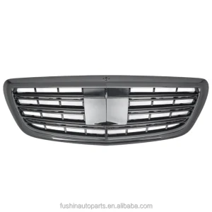 กระจังหน้า Benz W222 S-Class ทรง A สีดำ