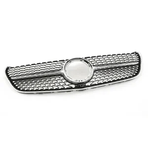 กระจังหน้า Benz W447 V-Class ทรง Diamond สีดำ ปี 2020-ON
