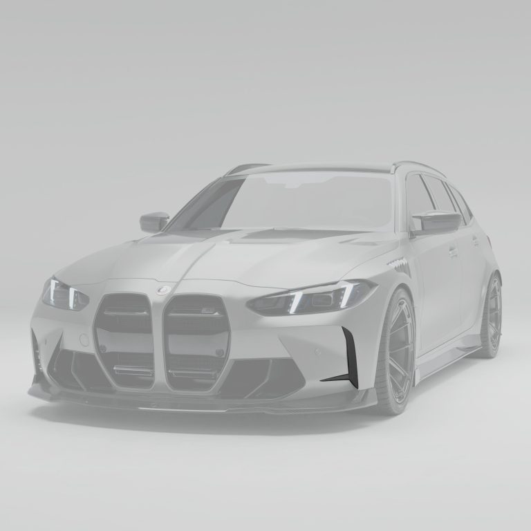 คานาร์ดกันชนหน้าคาร์บอนไฟเบอร์ BMW M3 G81 Touring RevoZport