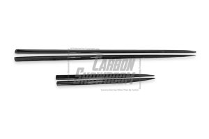 สเกิร์ตข้าง Carbon Fiber Mercedes Benz CLA45 CLA35 CLA250 C118 ทรง TAKD (Side Skirts Overlay Cover Tirm)