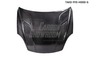 ฝากระโปรงหน้า Carbon Fiber Porsche Cayenne Base/S/GTS/Turbo/Turbo S/Turbo GT 9Y0 9Y3 Double-sided ทรง TAKD