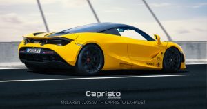 ชุดท่อไอเสีย Mclaren 720S Capristo Valved Exhaust CES3