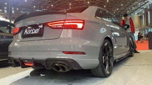 สปอยเลอร์ Carbon Fiber Audi RS3 S3 A3 8V/8V.5 Sedan ทรง Karbel V1