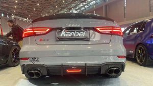 สปอยเลอร์ Carbon Fiber Audi RS3 S3 A3 8V/8V.5 Sedan ทรง Karbel V1