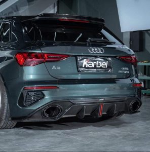 ดิฟฟิวเซอร์ Carbon Fiber Audi S3 A3 S-line 8Y ทรง Karbel S-Line