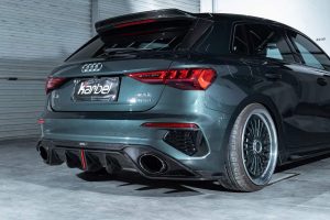 ดิฟฟิวเซอร์ Carbon Fiber Audi S3 A3 S-line 8Y ทรง Karbel S-Line