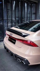 ดิฟฟิวเซอร์ Carbon Fiber Audi A7 S-Line S7 C8 ทรง TAKD ปี 2018-ON