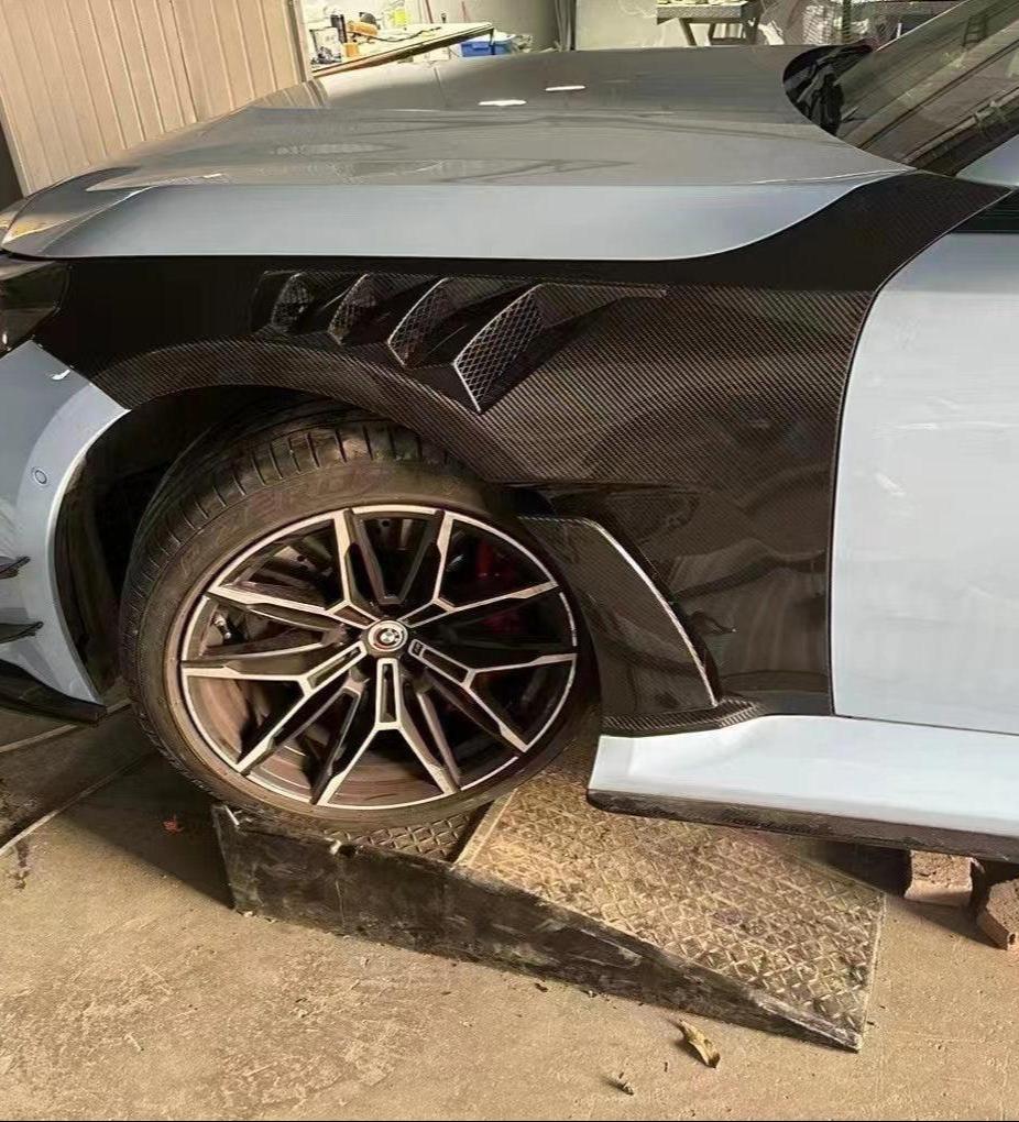 ซุ้มล้อ-แก้มข้าง Carbon Fiber BMW M2 / M2C G87 ทรง TAKD ปี 2023-ON