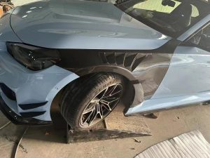 ซุ้มล้อ-แก้มข้าง Carbon Fiber BMW M2 / M2C G87 ทรง TAKD ปี 2023-ON