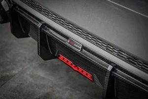 ดิฟฟิวเซอร์ Carbon Fiber Audi A4 S-Line S4 B9 ทรง TAKD V2 ปี 2017-2019