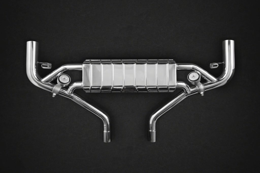 ชุดท่อไอเสีย Mercedes AMG ML63 (W166) Capristo