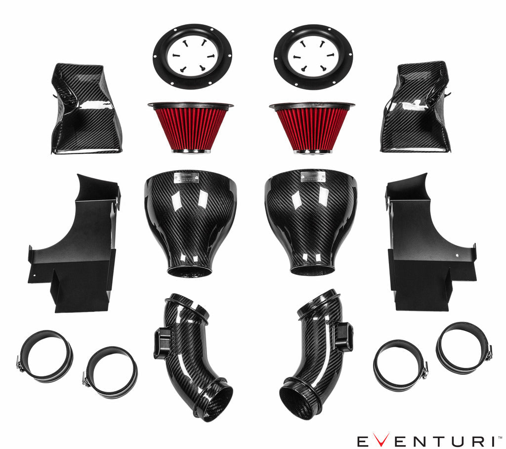 ชุดกรองอากาศ BMW F06 / F12 / F13 M6 Black Carbon Intake System Eventuri