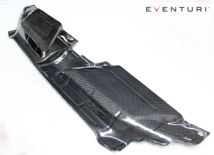 ฝาครอบแผงหน้าหม้อน้ำคาร์บอน Audi RS5 Eventuri