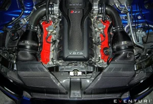 ฝาครอบแผงหน้าหม้อน้ำคาร์บอน Audi RS5 Eventuri