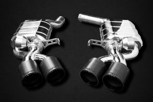 ชุดท่อไอเสีย Audi RS6/7 (C8) Capristo ECE Valved Exhaust + Carbon Tips