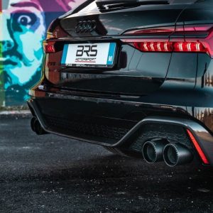 ชุดท่อไอเสีย Audi RS6/7 (C8) Capristo ECE Valved Exhaust + Carbon Tips