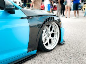 ซุ้มล้อ-แก้มข้าง Carbon Fiber Audi S5 A5 B9 B9.5 ทรง Karbel ปี 2017-2025