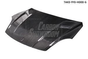 ฝากระโปรงหน้า Carbon Fiber Porsche Cayenne Base/S/GTS/Turbo/Turbo S/Turbo GT 9Y0 9Y3 Double-sided ทรง TAKD