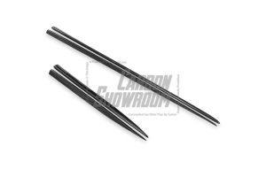 สเกิร์ตข้าง Carbon Fiber Mercedes Benz CLA45 CLA35 CLA250 C118 ทรง TAKD (Side Skirts Overlay Cover Tirm)