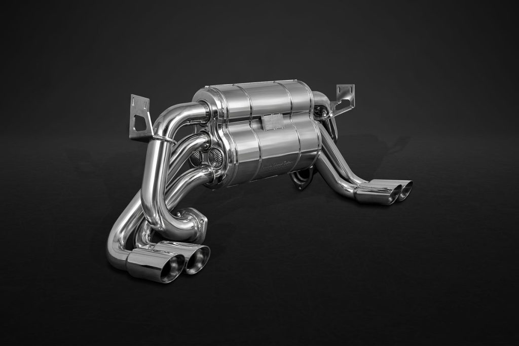 ชุดท่อไอเสีย Ferrari 512/Testarossa Capristo FreeFlow Exhaust + Silencer Spare