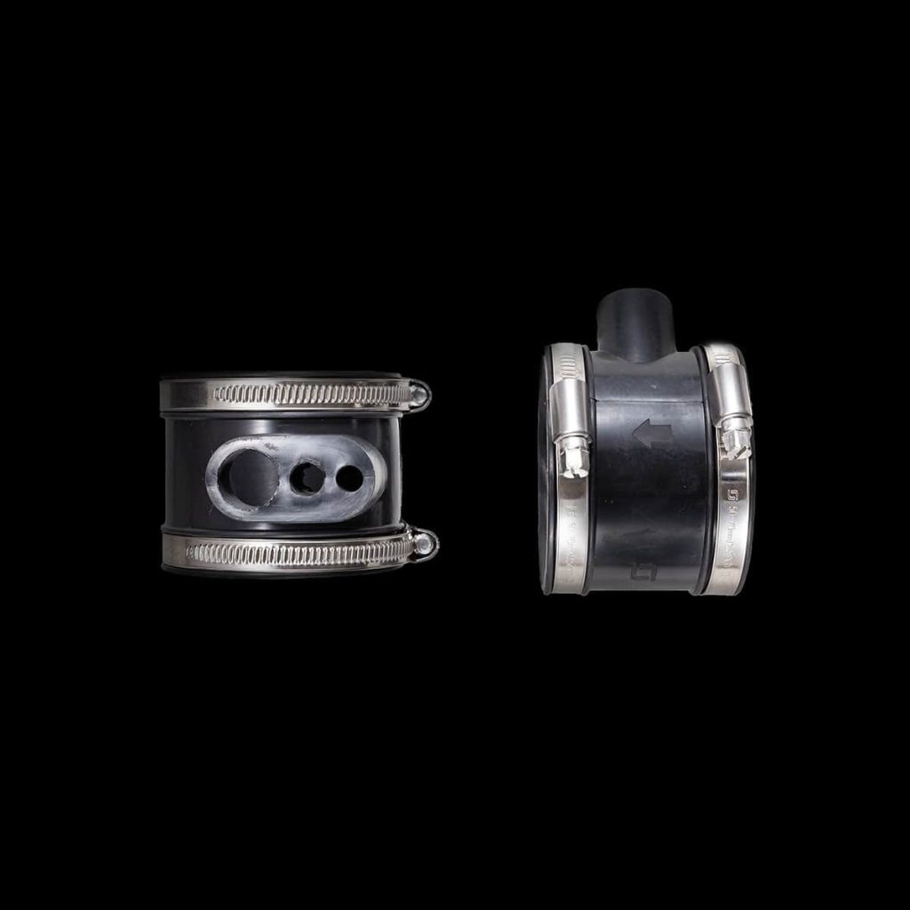 ชุดกรองอากาศ OEM Turbo Inlet Coupler – 3 Hole BlackBoost