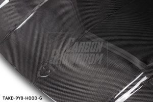 ฝากระโปรงหน้า Carbon Fiber Porsche Cayenne Base/S/GTS/Turbo/Turbo S/Turbo GT 9Y0 9Y3 Double-sided ทรง TAKD