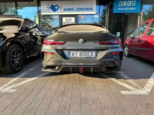 ดิฟฟิวเซอร์ Carbon Fiber BMW 8 Series M850 840 G16 ทรง Karbel