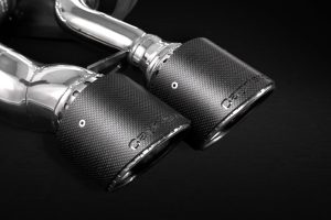 ชุดท่อไอเสีย BMW X5/6M (F15/16) Capristo Valved Exhaust Mid Pipes + Carbon Tips
