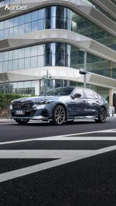 ลิ้นหน้า Carbon Fiber BMW i5 xDrive40/M60 540i/550e xDrive G60 G61 ทรง Karbel V1