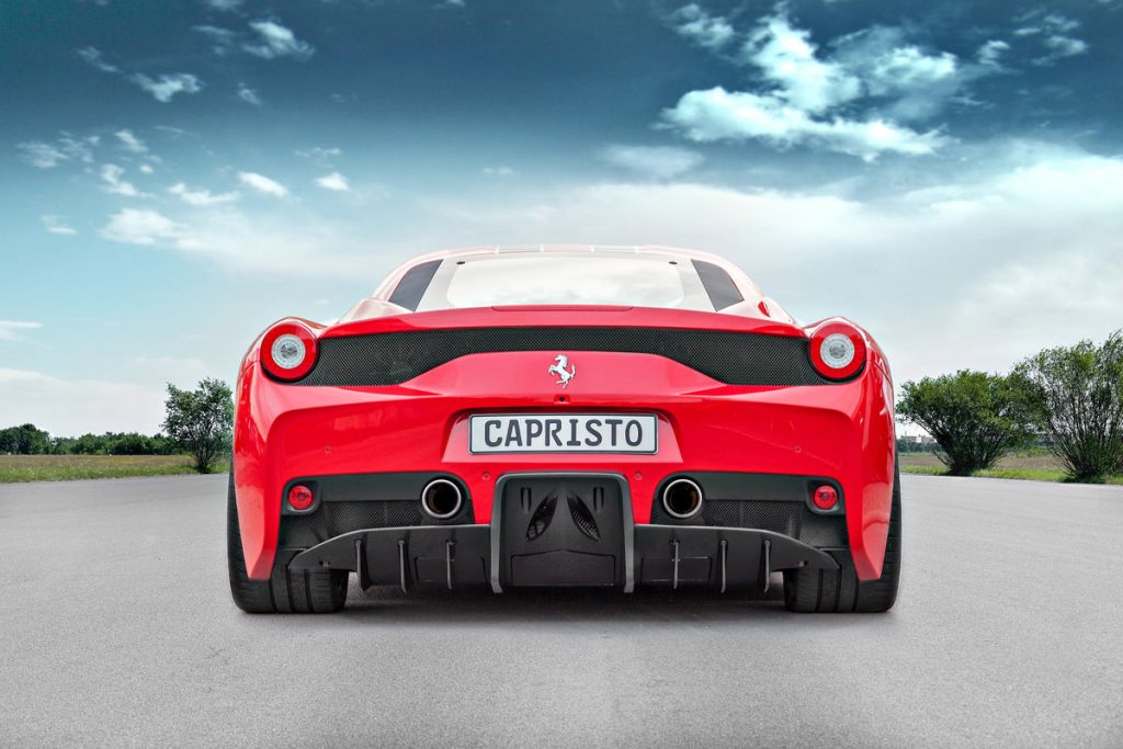 ดิฟฟิวเซอร์ท้าย Ferrari 458 Speciale Capristo