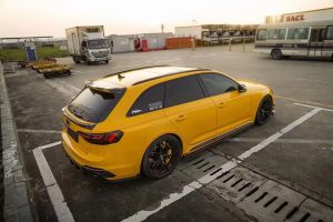 สปอยเลอร์ Carbon Fiber Audi RS4 B9 / B9.5 ทรง Karbel