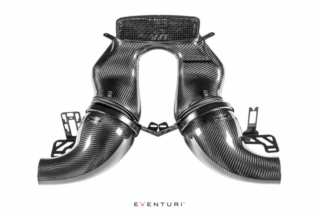 ชุดกรองอากาศ Porsche 991.1/2 Turbo/S Black Carbon Intake System Eventuri