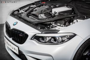 ชุดกรองอากาศ BMW F87 M2 Competition / M2 CS S55 Black Carbon Intake System Eventuri