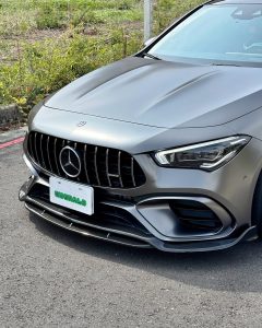 ลิ้นหน้า Carbon Fiber Mercedes Benz CLA45 C118 ทรง TAKD V1