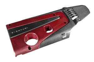ฝาครอบเครื่องยนต์คาร์บอน Honda Civic FK8 FK2 Eventuri