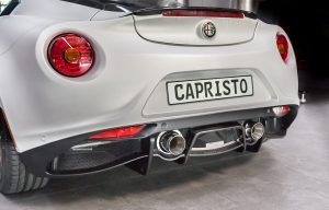 ชุดท่อไอเสีย Alfa Romeo 4C Capristo Free Flow Exhaust + Carbon Fiber
