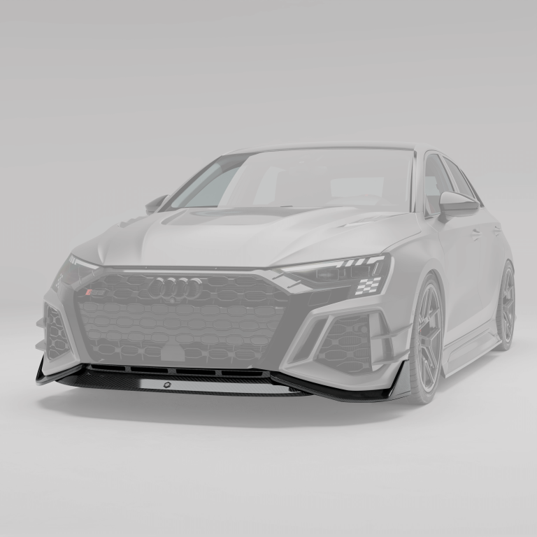 ลิ้นหน้าคาร์บอนไฟเบอร์ Audi RS3 8Y Sportback RevoZport