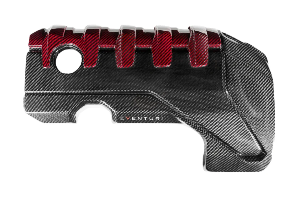 ฝาครอบเครื่องยนต์คาร์บอน Audi RS3 Eventuri