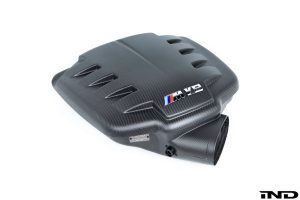 ชุดกรองอากาศ BMW E9X M3 (S65) Black Carbon Inlet Plenum Eventuri Matte